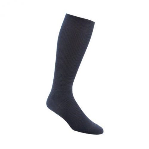 Casual Cotton 15-20mmHg Closed Toe Men&#039;s Knee High Sz B (9-11) Navy, 186CB10