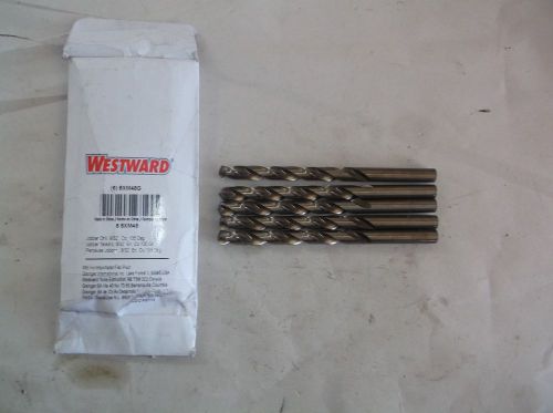 NEW LOT OF 5  5XM48 Jobber Drill Bit, Cobalt, Straw, 9/32 In (D28T)