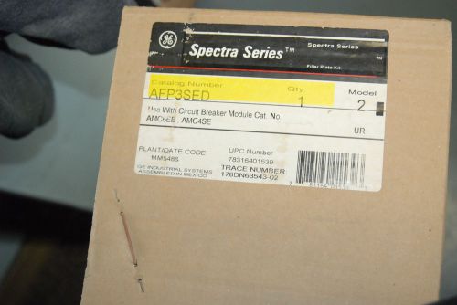 GE, AFP3SED, Filler Plate Kit Model#2,  NEW in Box