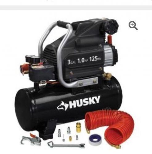 Husky 3 Gal Oil-Lubricated Air Compressor
