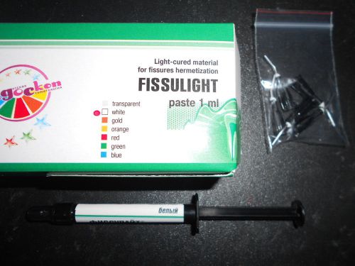 Dental light cured material for fissures hermetization (syr 1 ml) Fissulight