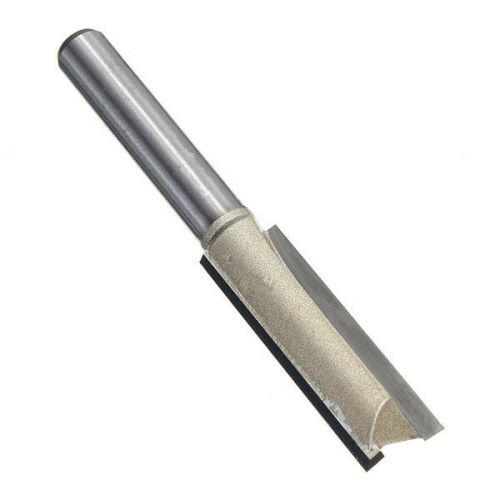 1/4 x 3/8 Inch 60mm Long Blade Two Flutes Straight Router Bit