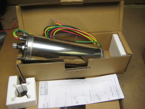 Submersible motor 4&#034; tesla .75hp single phase 3-wire 230v new in box for sale