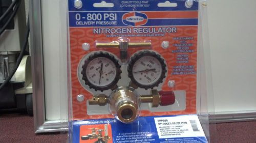 Nitrogen regulator, uniweld, rhp800, 0-800 psi delivery pressure for sale