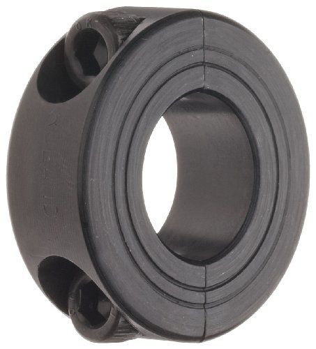 Ruland MSP-30-F Two-Piece Clamping Shaft Collar, Black Oxide Steel, Metric, 30mm