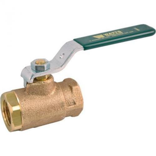 Conventional port bronze ball valve th1-1/4&#034; watts water technologies 0407453 for sale