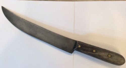 Vintage Dexter High Carbon Steel Wooden Handle Knife #32910