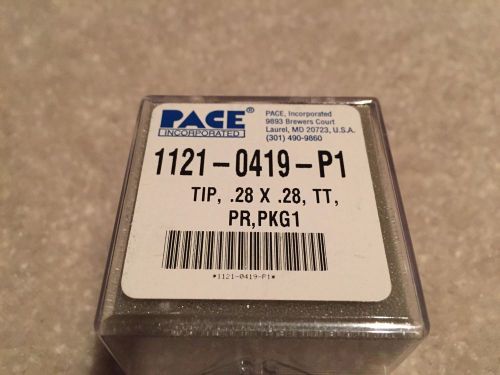 PACE Desoldering Chip Component Removal Tip 1121-0419-P1 GENUINE .28X.28 TT, PR