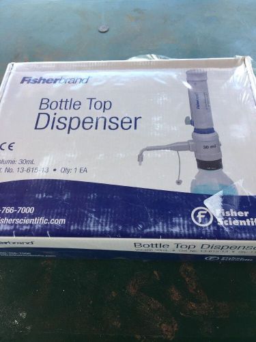 Fisherbrand Bottle Top Dispenser 30ml Bottle Top Dispenser New Fisher Scientific