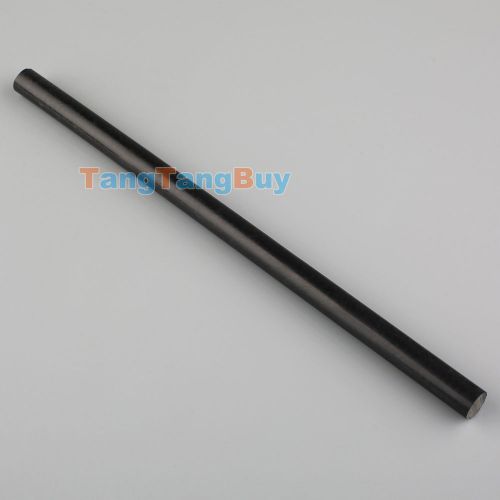 1 pcs Nylon Polyamide PA Plastic Round Rod Stick Stock Black 12mm x 250mm