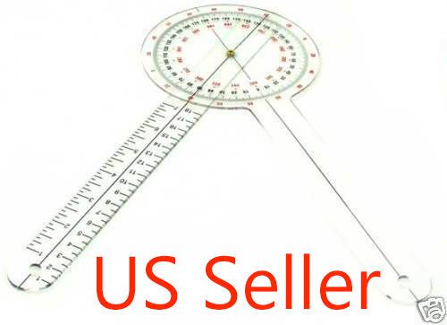 Brand New Goniometer 12 inch 12&#034; Physical Therapy - US seller FREE FAST SHIPPING