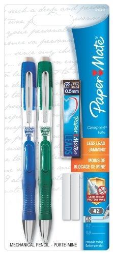 Paper Mate Clearpoint Elite 0.5mm Mechanical Pencil Starter Set