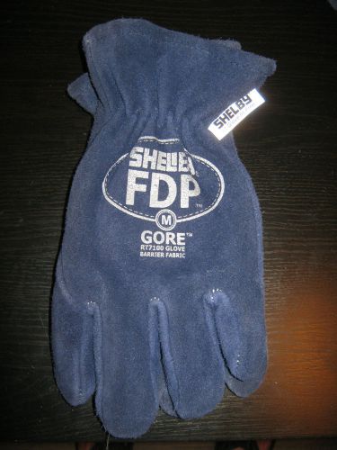 Shelby FDP Firefighter Gloves NEW 2007 Edition Size M Medium