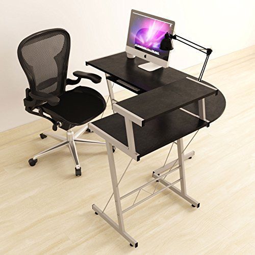 Modern home office desks design durable l shape computer desk workstation for for sale