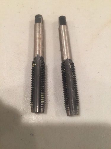 (2) Tap 7/16-20 NF 25/64 Drill Made in USA  NEW - ACE HANSON - 2 PCS (2)