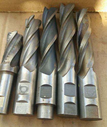 1&#034; END MILLS TO 3/4&#034; END MILLS
