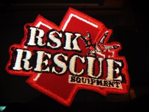 R.S.K Rescue Equipment Jaws of Life Rescue Patch