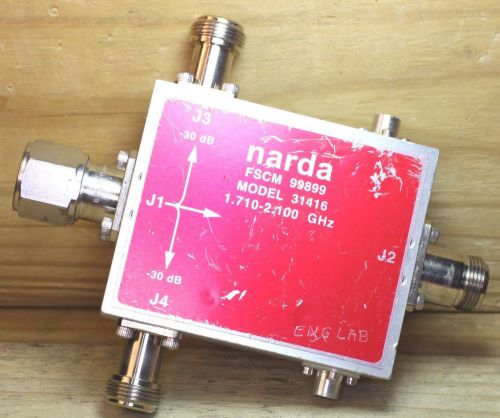 NARDA 31416 COUPLER 1.710 - 2.100 GHz