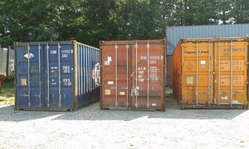 20&#039; Shipping/ Storage Container-Servicing- Savannah,GA
