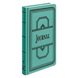 Boorum &amp; Pease 66 Series Account Book, Journal Ruled, Green, 500 Pages, 12-1/8&#034;