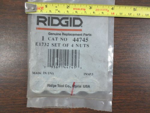Ridgid 44745 package of 4 nuts for sale