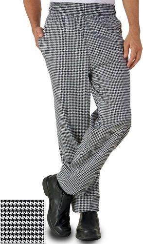 Baggy Chef Pants - Chef Uniforms.com - SIZE M - FREE ADJUSTABLE HAT INCLUDED