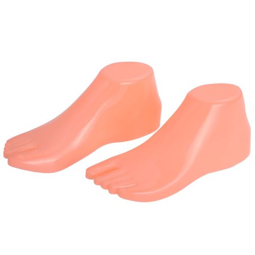 Pair of hard plastic children feet mannequin foot model us12.5 eu30 uk11.5 for sale