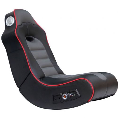 X Rocker Surge Bluetooth 2.1 Sound Gaming Chair Black with Red Piping - 1771