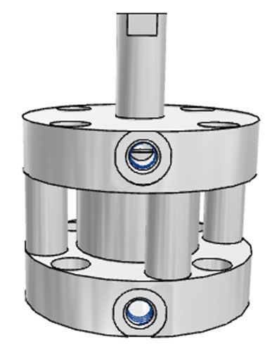 Bimba Flat I Cylinder - FOD-040.5-4H