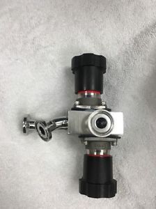 ITT INDUSTRIES 1/2&#034; PUREFLO DIAPHRAGM VALVE .5-316L-RA11MAX