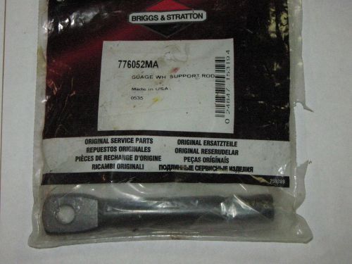 Genuine Briggs &amp; Stratton Guage Wheel Support Rod 776052MA