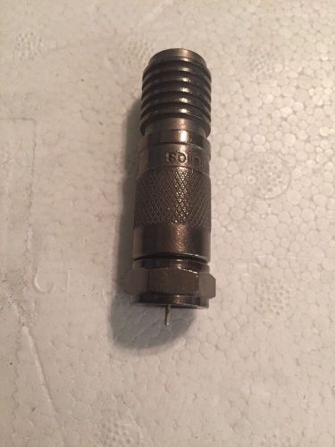 Thomas &amp; betts pl11qs f-male crimp rf coaxial cable connector lot of 20 for sale