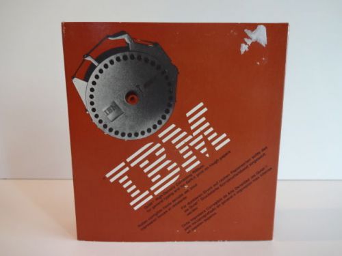 IBM Lexmark QUIET HIGH DENSITY CORRECTING RIBBON NEW IN BOX 1299635 Black