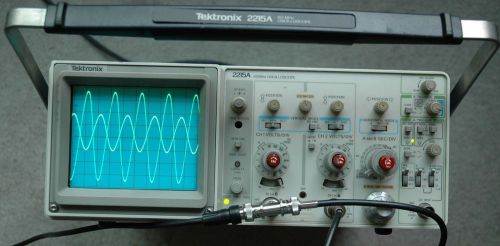 Tektronix 2215A 60MHz Oscilloscope, Calibrated, Tested, Two Probes, Power Cord