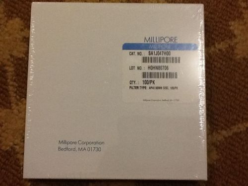 Millipore Filters, 60 mm, AP40, SA1J047H00 pack of 100 New - Sealed Box