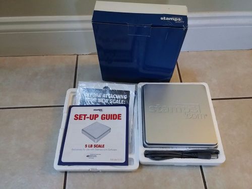 STAMPS.COM USB SCALE 5 LBS.  MODEL 510 - New, Open Box