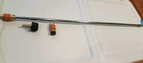 Pressure Washer Extension Wand System 36 in. Gas Electric 4500 PSI Quick Connect