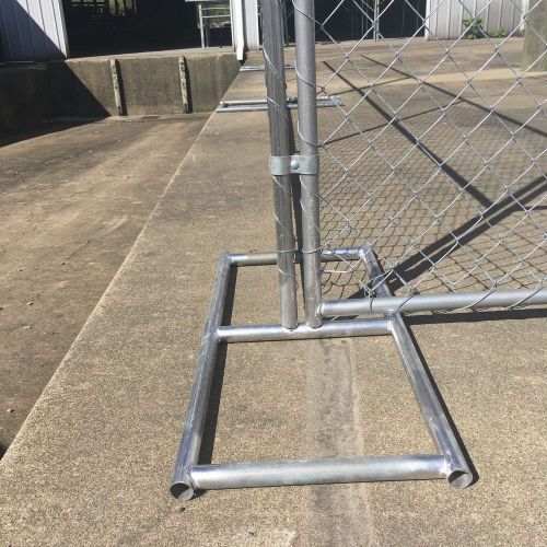 Stands/Feet for Temp Fence or Construction Rent-A-Fence, Super Heavy Duty Steel