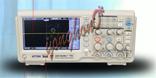 ATTEN ADS1102CML Digital Oscilloscope 100Mhz Scope 7&#034; LCD DSO Memory upto 2Mpts