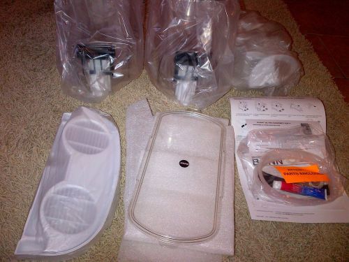Bunn hopper kit complete ultra-2 cds frozen drink flat lid drip tray white new for sale