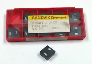CNG 453A CC680 SANDVIK COROMANT (10 INSERTS) CNGN 12 08 12E