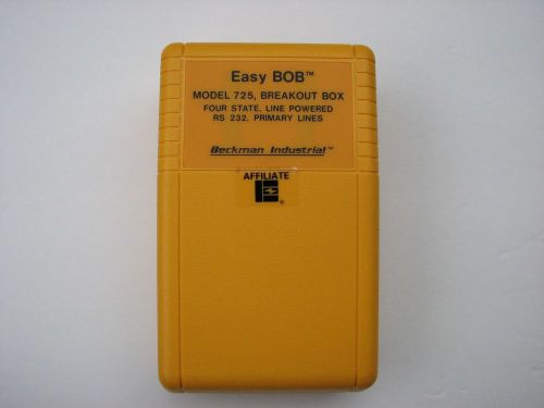 Beckman Industrial ~ Easy BOB Breakout Box ~ Model 725