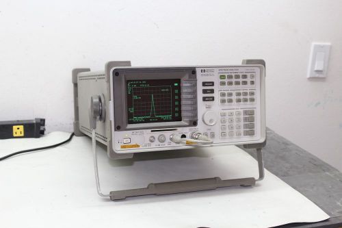 Hp 8593a spectrum analyzer opt 4 21 101  9 khz-22 ghz calibrated with cert for sale