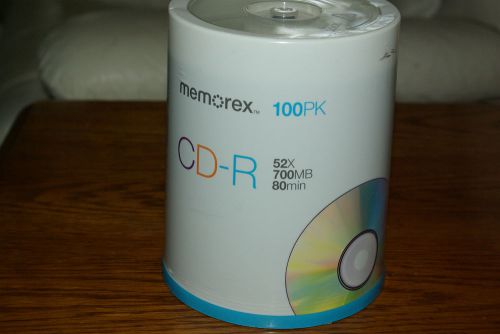 MEM04581 CD-R Disc, 700 MB, 80 min, 52x, PK 100