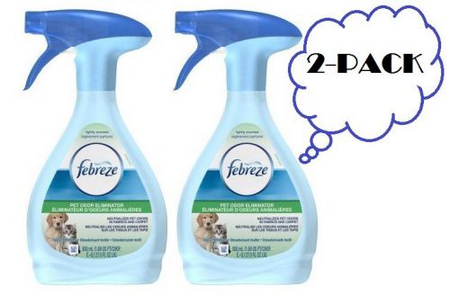 Febreze Fabric Refresher Pet Odor Eliminator Air Freshener 27 Fl Oz (2-PACK)