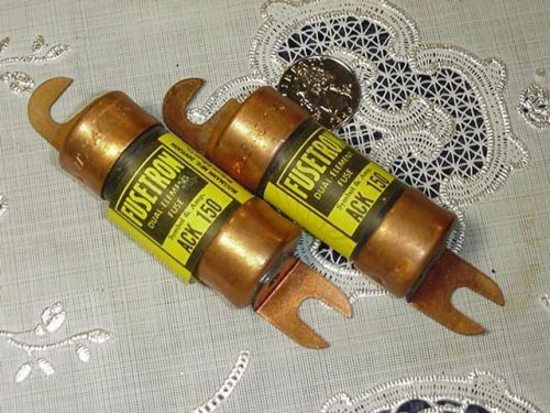 Lot of Two (2) FuseTron ACK 150 Dual Element Fuses NEW!