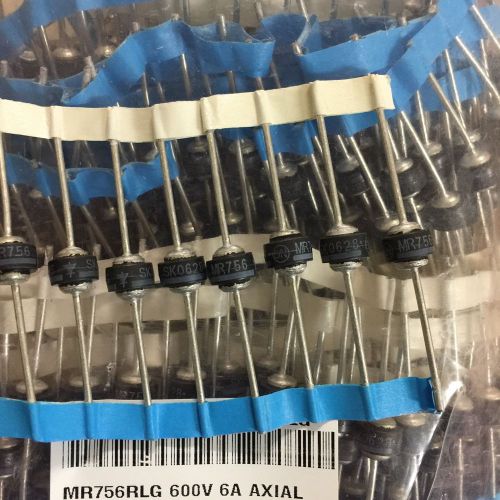 ON Semiconductor MR756RLG MR756  6A 600V Silicon Rectifier (20pcs)