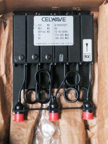 CELWAVE VHF 6-Cavity (169-174 MHz) Duplexer 9108403S07 - NEW