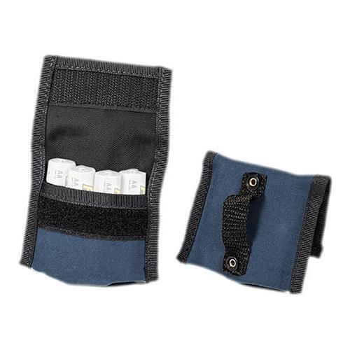 LensCoat Battery Pouch for 4+4 AA , 2 Pack, Navy #BPAA44NA