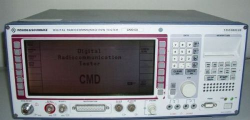 Rohde Schwarz R&amp;S CMD60 Digital Radio Communications Tester